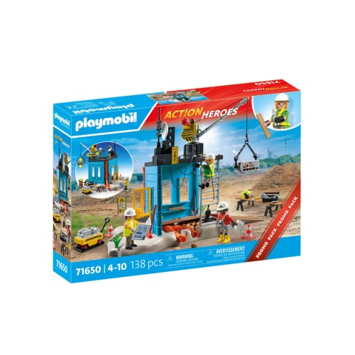 Playmobil Construction Site (71650)