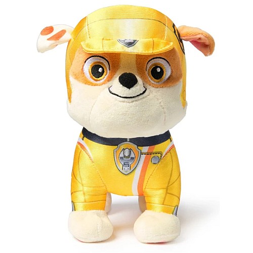 Paw Patrol Rescue Wheels Basic Plush Rubble 19cm