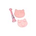 Topmodel Brush And Cleaning Pad Kitty Beauty And Me (0413253)