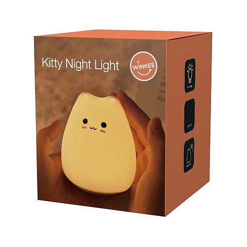 Winkee Table Lamp Nightlight Kitten