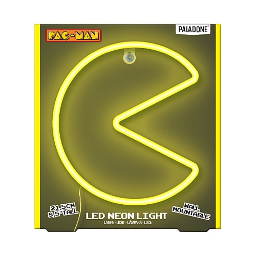 Paladone Pac Man Wall Mountable Led Neon Light (pp12624pmvn)