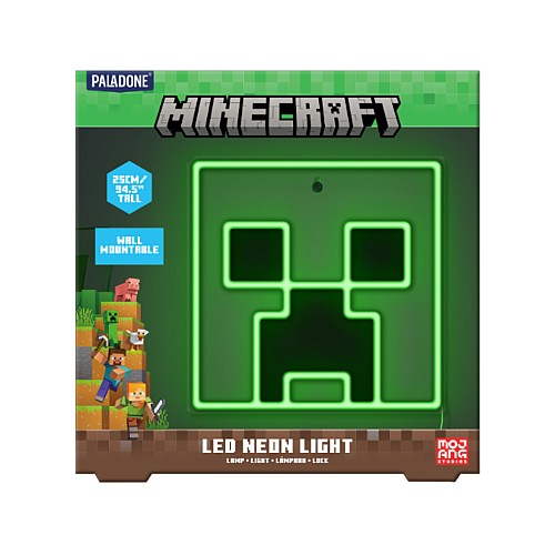 Paladone Minecraft Creeper Wall Mountable Led Neon Light (pp14020mcfvn)