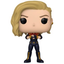 Funko Pop The Marvels Captain Marvel (special Edition) #1257 Bobble-head 9cm