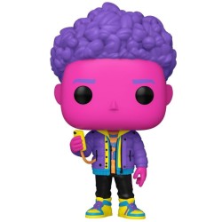 Funko pop Marvel Spider Man Across The Spider Verse Miles Morales Blacklight Se 1233 Bobble Head 9cm