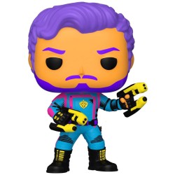 Funko Pop Marvel Guardians Of The Galaxy Volume 3 Star-lord (blacklight) (se) #1240 Bobble-head 9cm