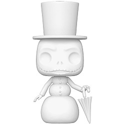 Funko pop The Nightmare Before Christmas Snowman Jack Diy White Special Edition 1417 9cm