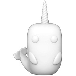 Funko Pop Disney Elf Narwhal (diy) (white) (special Edition) #487 9cm