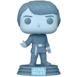 Funko pop Star Wars Return Of The Jedi 40th Holographic Luke Skywalker (gd) (se) #615 Bobble Head 9cm