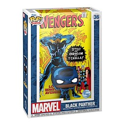 Funko Pop Comic Covers Marvel The Avengers Black Panther (special Edition) #36 9cm