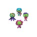 Funko Pop 4-pack Marvel What If...? Zombie (special Edition) (blacklight) 9cm Funko Pop 4-pack Marvel What If...? Zombie (special Edition) (blacklight) 9cm