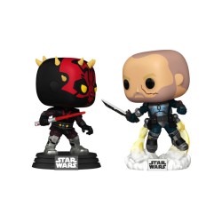 Pop 2 Pack Star Wars Clone Wars Duels Darth Maul Vs. Pre Vizsla Special Edition 10cm
