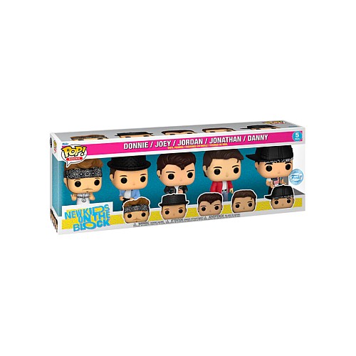 Funko Pop 5-pack Rocks New Kids On The Block (special Edition) 9cm