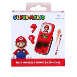 Super Mario Slide Case Light Up Earpods Audio Tws