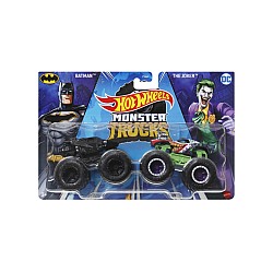 Hot Wheels Monster Trucks Demolition Doubles Batman Vs The Joker (hwn55)