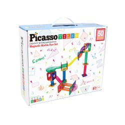 Picasso Tiles Marble Run Set (50 Pcs) (ptg50)