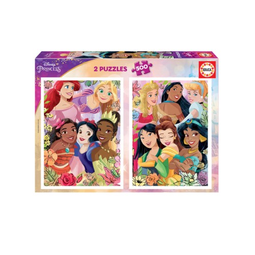 Educa Puzzle 2x500 Disney Princess (80-19253)