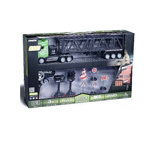 Crazon Truck R/c W. Hanger & Signs 1:16 2.4ghz, Green (534662)