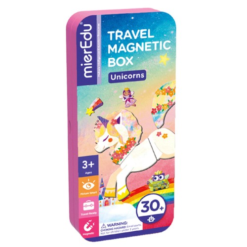 Mieredu Magnetic Travel Box Unicorns (me0885)
