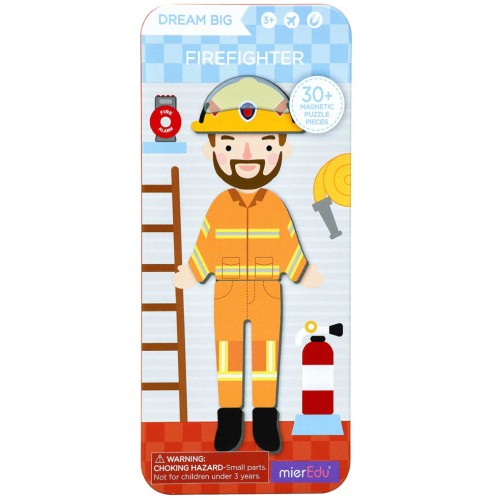 Mieredu Magnetic Hero Box Firefighter (me085)