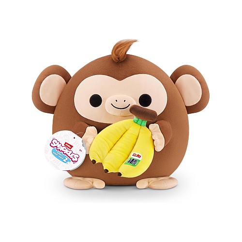 Snackles Medium Sereis 2, Monkey And Dole Banana 35cm (77573)