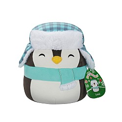 Squishmallows 19cm Holiday Luna Penguin