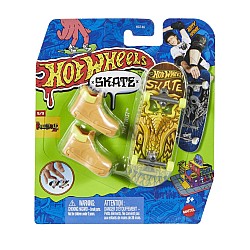 Mattel Hot Wheels Skate Fingerboard And Shoes Challenge Accepted Tony Hawk (hvk16)