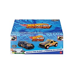 Hot Wheels Pull-back Speeders Muscle And Blown Porsche 914 Safari (hwh54)