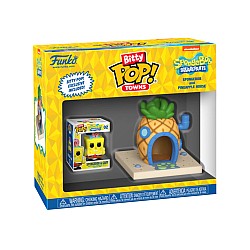Funko Bitty Pop Towns Spongebob Squarepants Spongebob And Pineapple House