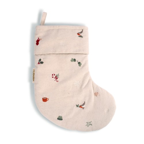 Filibabba Embroidered Stocking Wonderful Winter (fi-03314)
