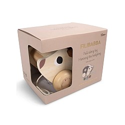 Filibabba Pull Along Toy Henning The Hedgehog (fi-03369)
