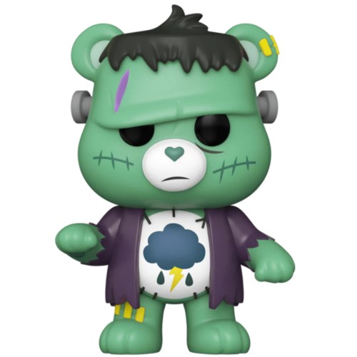 Funko Pop Movies Carebears X Universal Monsters Grumpy Bear As Frankenstein # 1627 9cm