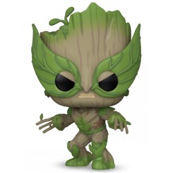 Funko Pop Marvel We Are Groot Wolverine # 1396 9cm