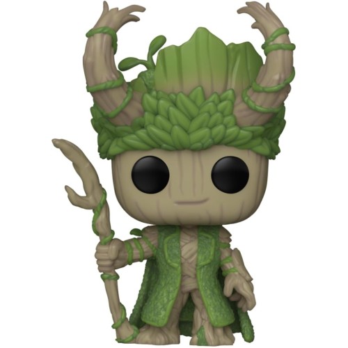 Funko Pop Marvel We Are Groot Groot As Loki #1394 Bobble-head 9cm
