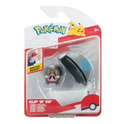 Pokemon Clip N Go Lechonk With Heavy Ball (pkw3633)