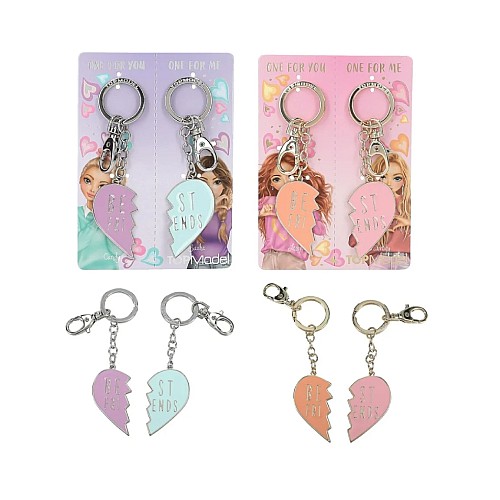 Topmodel Keyring Set Heart Bff (0413300)