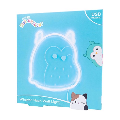 Fizz Squishmallows Winston Neon Wall Light (350068)