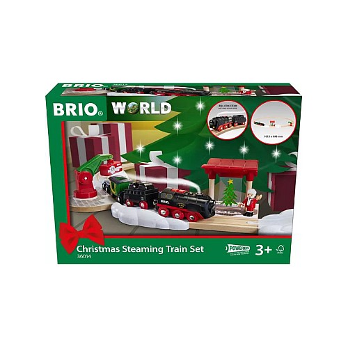 Brio Christmas Steaming Train Set Spec.set (36014)