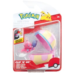Pokemon Clip N Go Tinkatink With Heal Ball (pkw3631)
