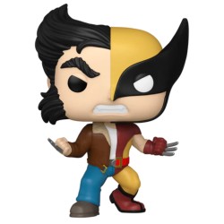 Funko Pop Marvel Split Logan/wolverine #1433 Bobble-head 9cm