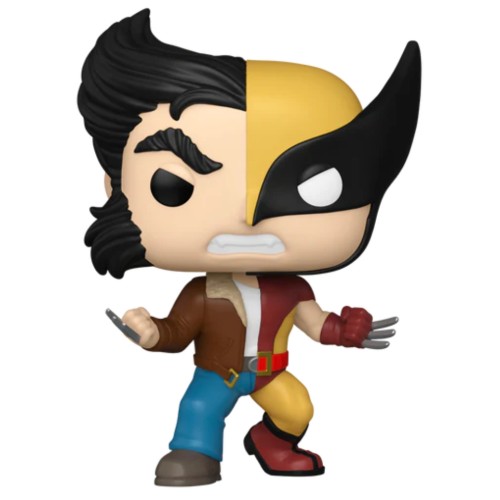 Funko Pop Marvel Split Logan/wolverine #1433 Bobble-head 9cm