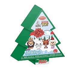 Funko 4-pack Pocket Pop Rudolph The Red-nosed Reindeer Happy Holidays