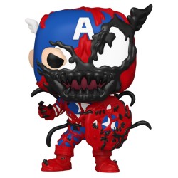 Funko pop Marvel Carnageized Carnage Captain America 1436 Bobble Head 9cm