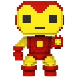 Pop 8 Bit Marvel Iron Man 1429 Bobble Head 9cm