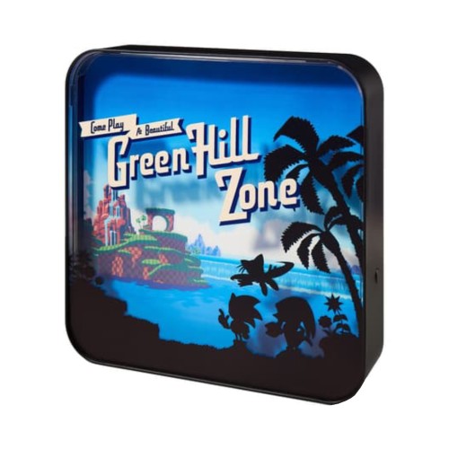 Numskull Sonic The Hedgehog Acrylic Lamp