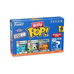 Funko Bitty Pop 4-pack Disney Pixar - Sulley, Mike Wazowski, Nemo, Mystery Pop!
