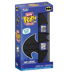 Funko Bitty Pop Display Dc Bat-signal Display Shelf