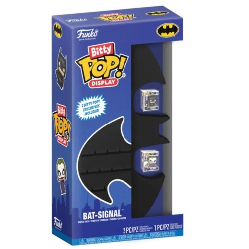 Funko Bitty Pop Display Dc Bat-signal Display Shelf