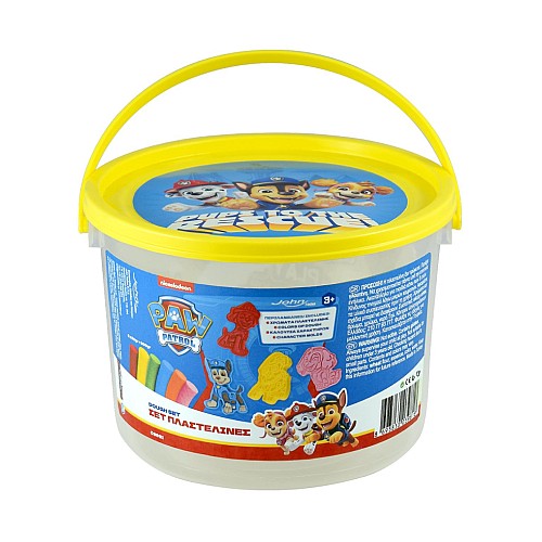 Paw Patrol Plasteline Dough Set In Big Bucket Paw Patrol (03981pm)