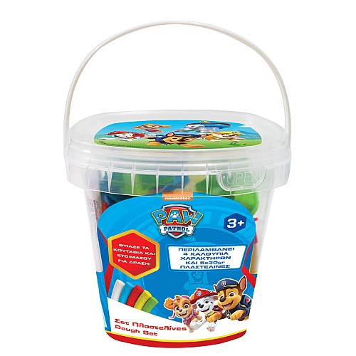 Paw Patrol Plasteline Set In Small Bucket (03979pm)