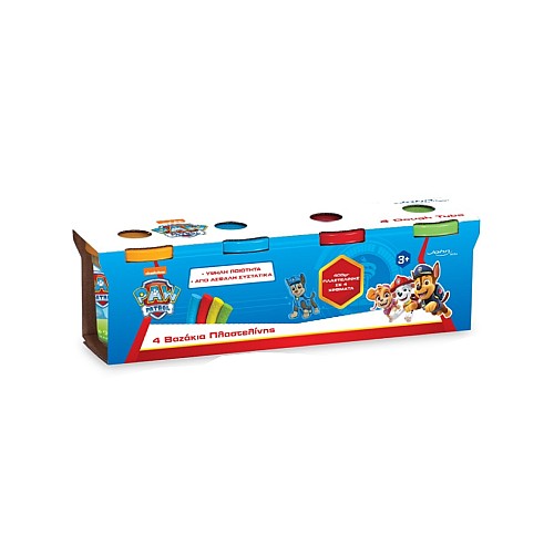 Paw Patrol Plasteline 4 Dough s Set 400gr (03978pm)